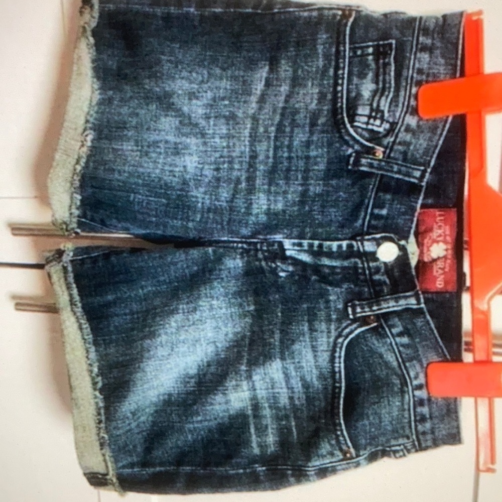 Lucky brand Stars and Stripes abbey roll shorts